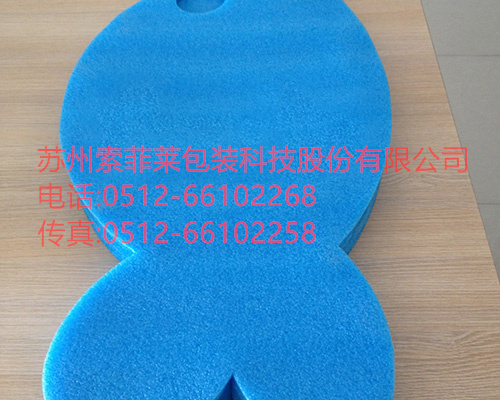 EPE珍珠棉模切加工，深藍色珍珠棉加工